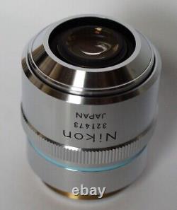 Objectif Nikon Microscope Bd Plan 40 0,5 Elwd 210/0 Du Japon
