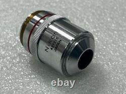 Objectif Nikon Microscope Objectif Objectif 429215 Plan Bd 5 0,1 210/0 Utilisé