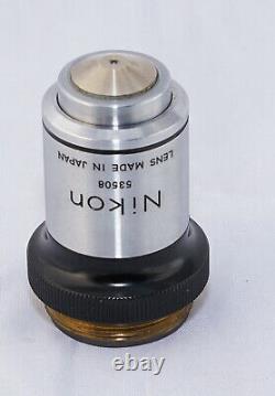 Objectif Nikon Microscope Pair Hi-100/1.25 + Hi-m-100/1.25