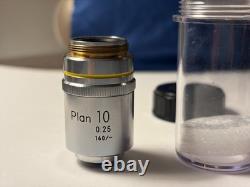 Objectif Nikon Plan 10x 0,25 160/- RMS Japon #240006 qualité laboratoire