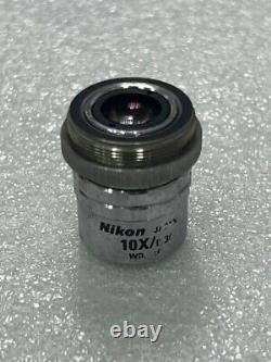 Objectif Objectif Nikon Microscope Plan Cf 10x/0.30 Pour Optiphot 200 Utilisé