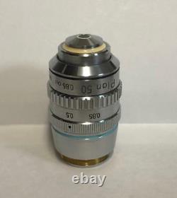 Objectif Objectif Nikon Plan 50x Microscope 160mm Avec Iris Optiphot Labophot ++