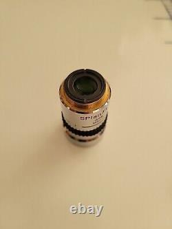 Objectif Olympus Microscope Lens Splan Fl1 0.04 160/- F/livraison Japon Wt K9442