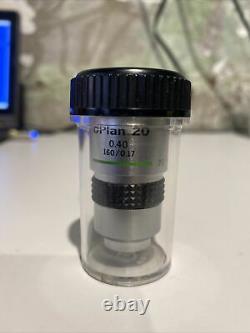 Objectif Olympus Microscope Objectif Dplan 20 0,40 160 / 0,17