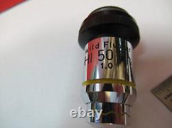 Objectif Wild Swiss Phase 50x Lentille Ph Fluotar Microscope Partie Optique Y6-b-32