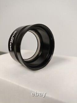 Objectif auxiliaire de microscope stéréo Olympus 110ALK0.4X WD180-250 d'occasion