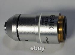 Objectif de Microscope de Formation Olympus Microscope Lentille E Achromat 100 huile