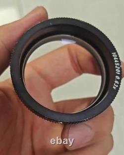 Objectif de lentille auxiliaire Leica pour microscope stéréo 0,63x 10445201 pour MS5 MZ6 MZ75