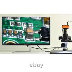 Objectif de microscope 3D 200X avec lentille C-mount à zoom variable continu de 0,7-5X