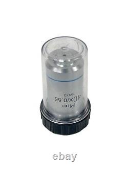 Objectif de microscope 40X/0.65 à l'infini / 0 Lens Microscope