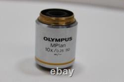 Objectif de microscope 6949 Olympus MPLAN 10X/0.25 BD