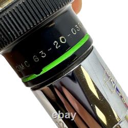 Objectif de microscope Carl Zeiss Plan 16/0.32 160/- Lentille d'objectif 4170411 Fabriqué en Allemagne