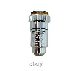 Objectif de microscope Carl Zeiss Planapo 25/0.65 160/0.17 fabriqué en Allemagne