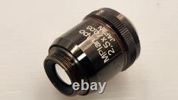 Objectif de microscope Exc Olympus MPlanApo 2.5x /- pour RMS 34316