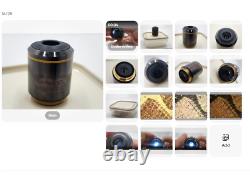 Objectif de microscope Exc Olympus UMPlanFl 10x/0.25 BD P? /- pour M26 32821