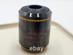 Objectif de microscope Exc Olympus UMPlanFl 10x/0.25 BD P? /- pour M26 32821