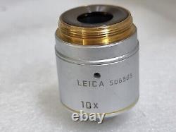 Objectif de microscope LEICA HC PL FLUOTAR 10X / 0.30