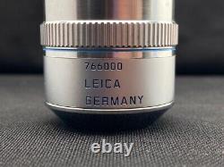 Objectif de microscope Leica PL Fluotar L 50x/0.55 BD avec contraste de phase et interférences en fond noir