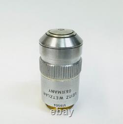 Objectif de microscope Leitz NPL Fluotar 100X/1.32 160mm Fluorite