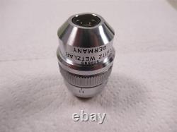 Objectif de microscope Leitz Wetzlar 519899 NPL Fluotar L 40x 0,60