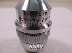 Objectif de microscope Leitz Wetzlar 519899 NPL Fluotar L 40x 0,60