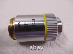 Objectif de microscope Leitz Wetzlar 519-760 EF 10X 0,25 Jaune