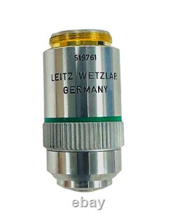 Objectif de microscope Leitz Wetzlar EF 25/0,50 25x 160/0,17 Fabriqué en Allemagne