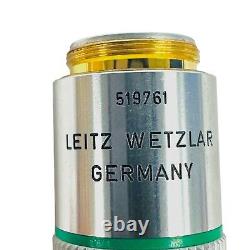 Objectif de microscope Leitz Wetzlar EF 25/0,50 25x 160/0,17 Fabriqué en Allemagne