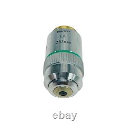 Objectif de microscope Leitz Wetzlar EF 25/0,50 25x 160/0,17 Fabriqué en Allemagne