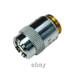 Objectif de microscope Leitz Wetzlar PL Plan 2.5x 170mm 2.5/0.08 Photo Macro