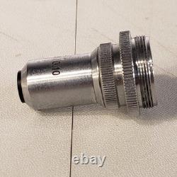 Objectif de microscope Leitz Wetzlar UM 5/0.10 Lentille 5x