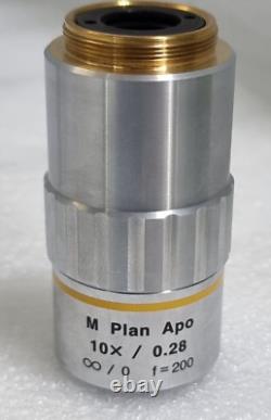 Objectif de microscope MITUTOYO M Plan Apo 10 x /0.28 ? / 0 f=200