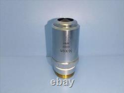 Objectif de microscope Nikon (100x) 0.90 210/0 BD PLAN 100 Japon