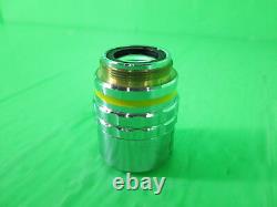 Objectif de microscope Nikon CF plan 10x/. 3, lentille cassée comme sur la photo, d? M FTU CMB