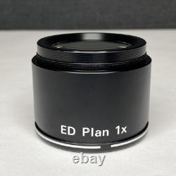 Objectif de microscope Nikon ED Plan 1x pour microscope stéréo propre