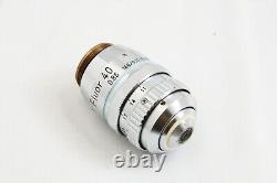 Objectif de microscope Nikon Fluor 40X 0.85 160/0.11-0.23 Anneau de lentille de travail #5144