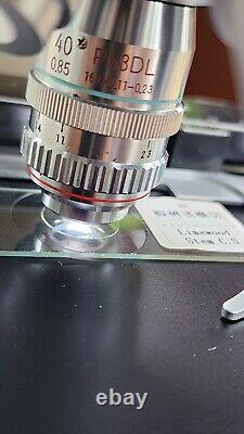 Objectif de microscope Nikon Fluor 40x Ph3 DL 160/0.11-0.23 Contraste de phase