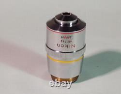 Objectif de microscope Nikon Fluor Ph2 DL 10x / 0.5 160/0.11-0.17 451143 EX+
