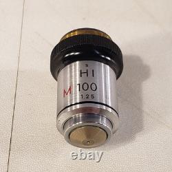 Objectif de microscope Nikon Hi M 100 1.25 s HI