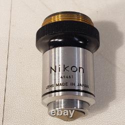 Objectif de microscope Nikon Hi M 100 1.25 s HI