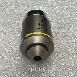 Objectif de microscope Nikon Japan S Fluor 10X/0.50 /0.17 WD 1.2