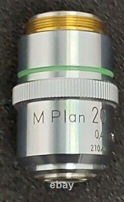 Objectif de microscope Nikon M Plan 20 0.4 ELWD 210/0