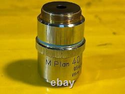 Objectif de microscope Nikon M Plan 40X 0.5 ELWD 210/0