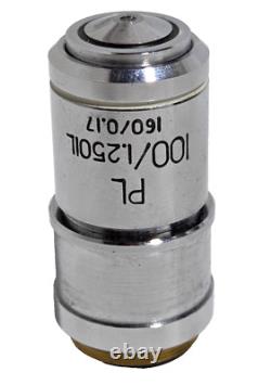 Objectif de microscope Nikon PL 100/1.250IL