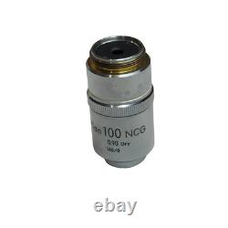 Objectif de microscope Nikon Plan 100 / 0,90 NCG sec 160 / 0, Japon