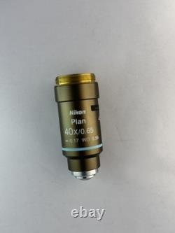 Objectif de microscope Nikon Plan 40x/0.65 /0.17 WD 0.56