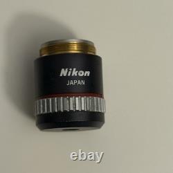 Objectif de microscope Nikon Plan 4X/0.1 160mm