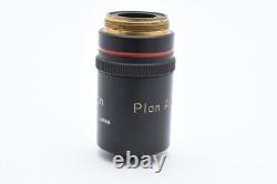Objectif de microscope Nikon Plan APO 4x / 0.16 160 160mm fabriqué au Japon A2421291