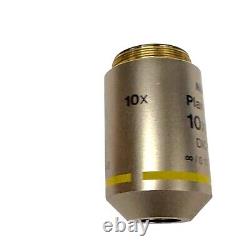 Objectif de microscope Nikon Plan Fluor 10x 10x/0,30 DIC L Infinity/0,17 WD 16,0