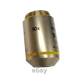 Objectif de microscope Nikon Plan Fluor 10x 10x/0,30 DIC L Infinity/0,17 WD 16,0